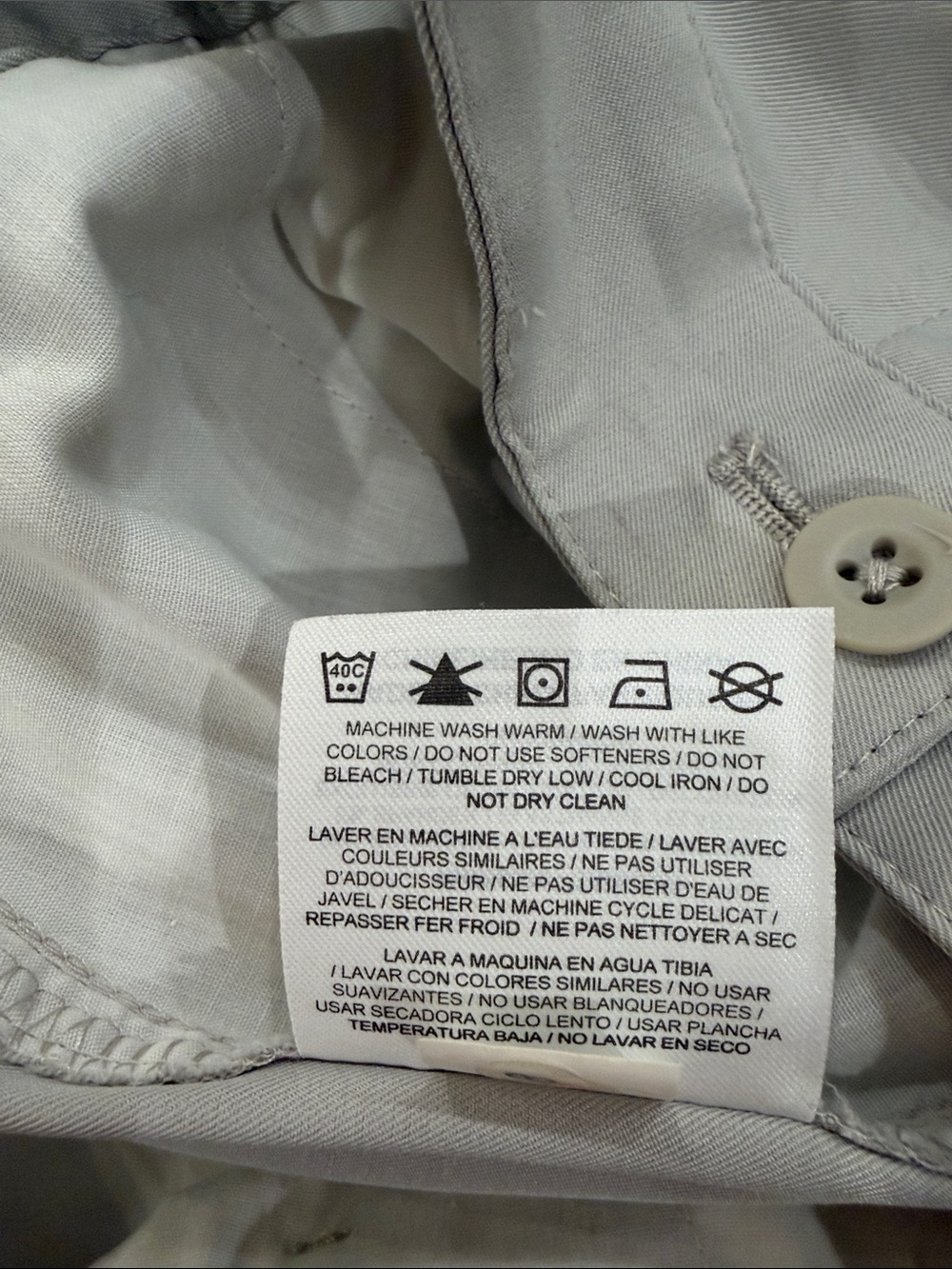 Nike Light Grey Men's Performance Golf Pants - Picture 8 of 9